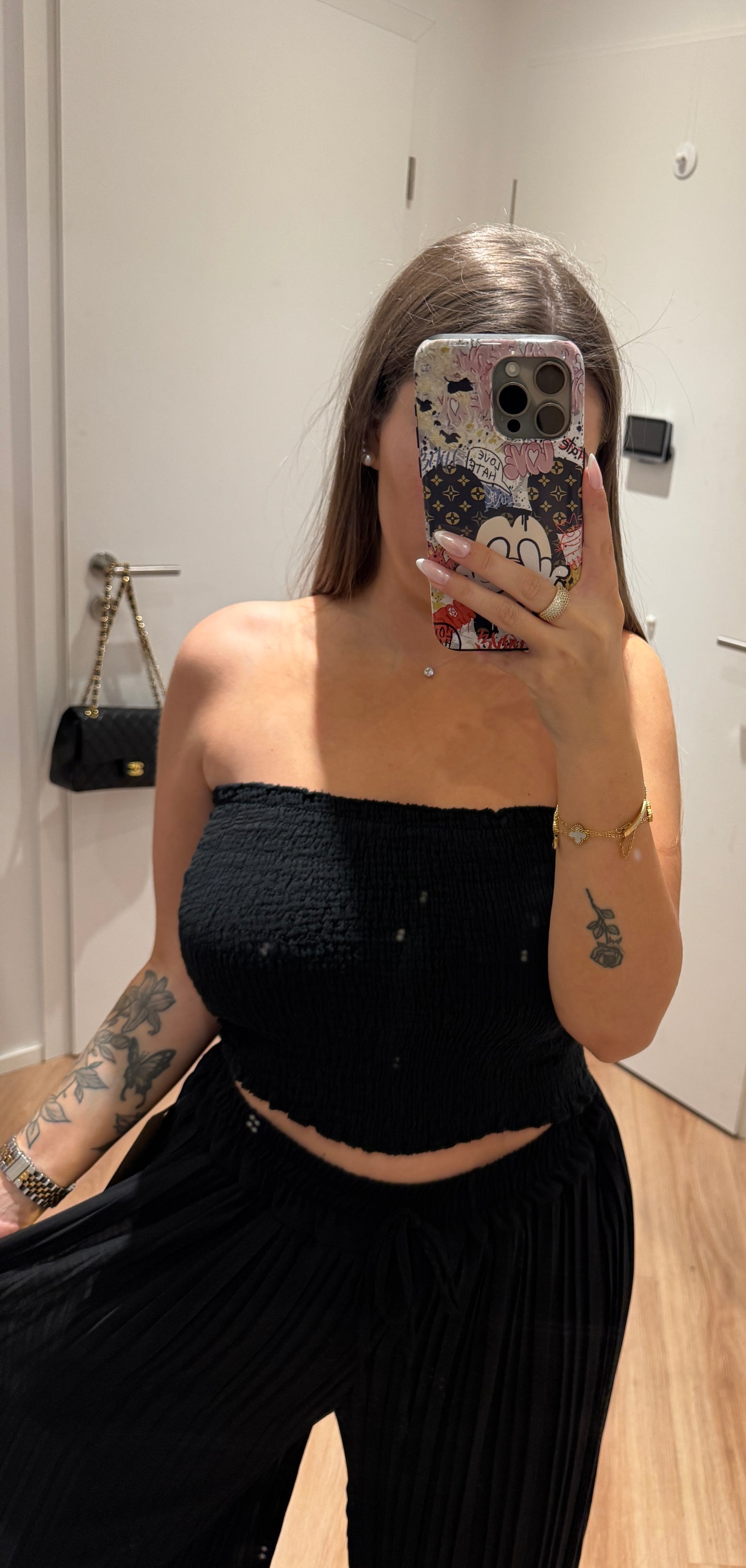 Plissee Hose