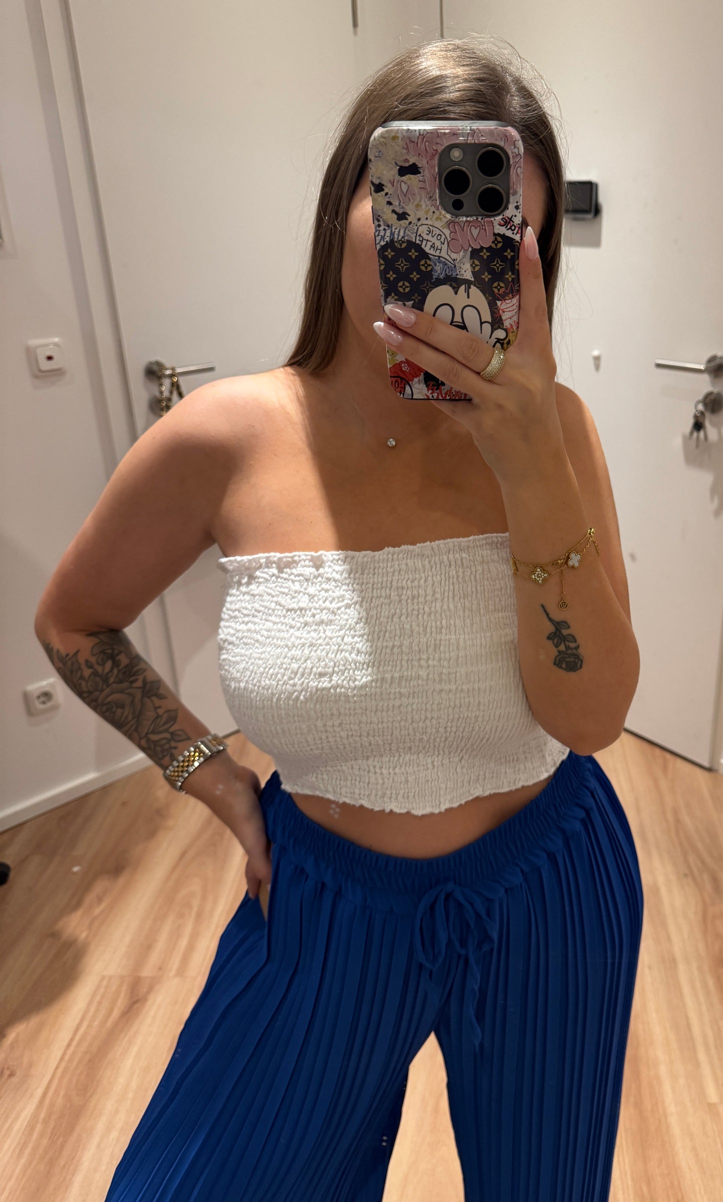 Plissee Hose