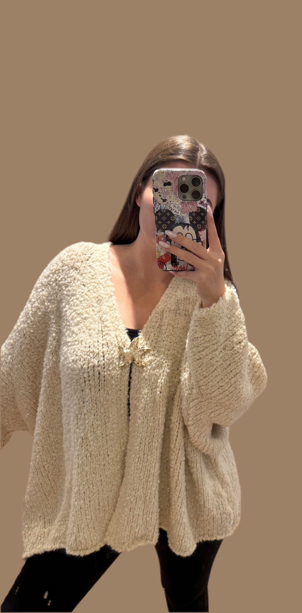 Boucle Cardigan Star