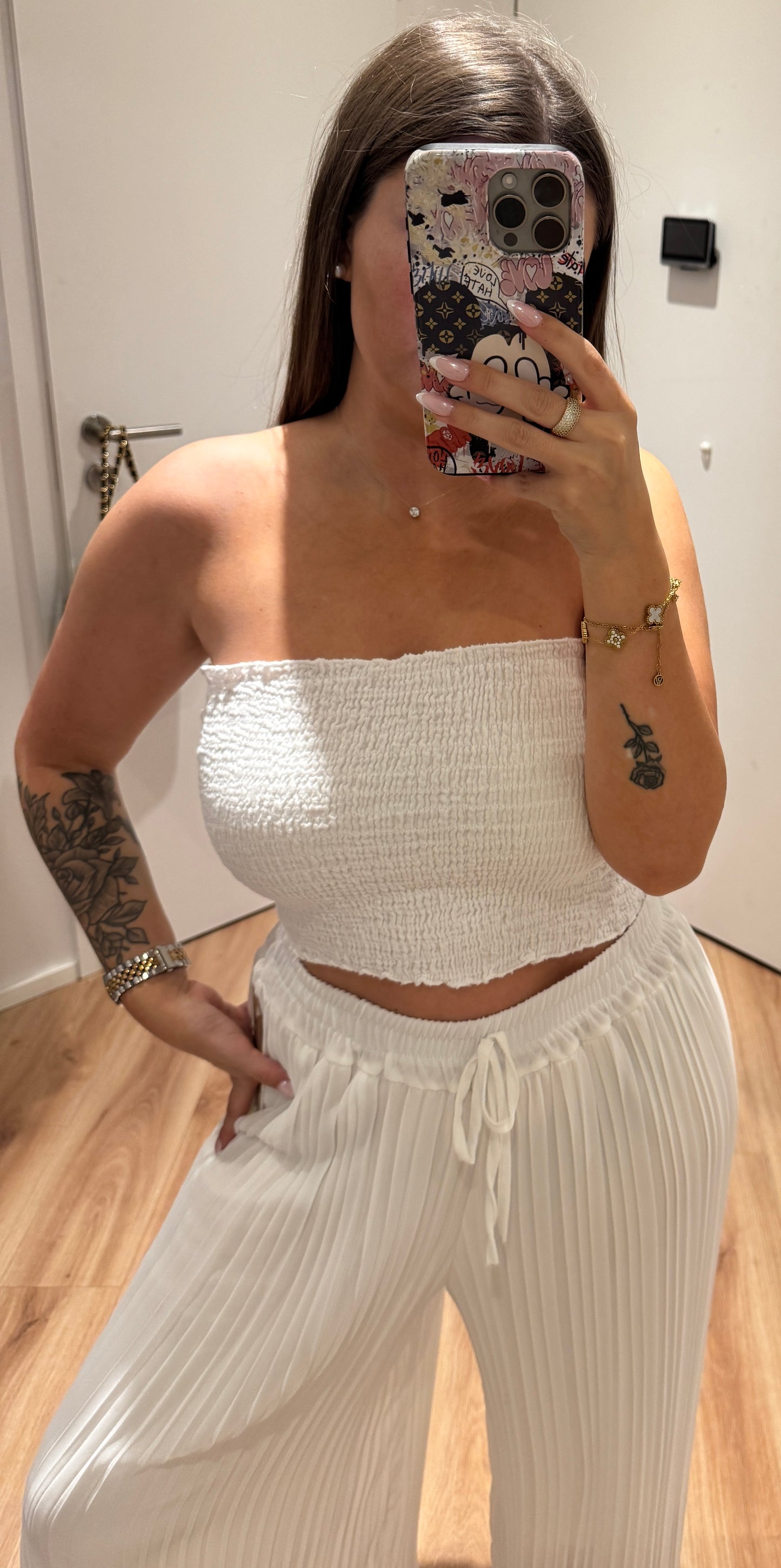 Plissee Hose