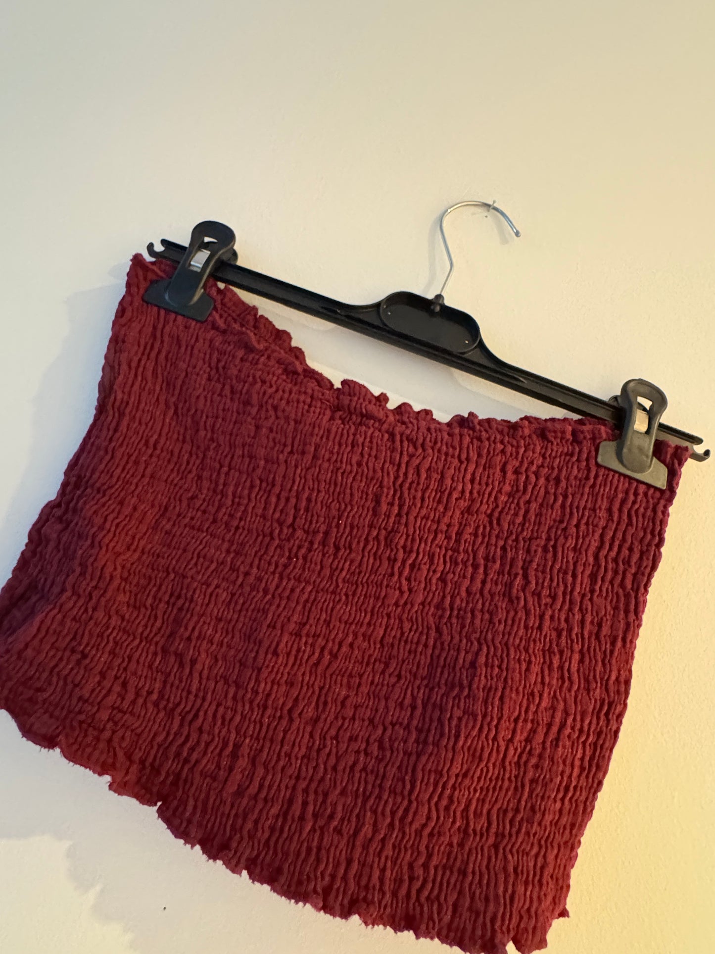 Musselin Bandeau Top