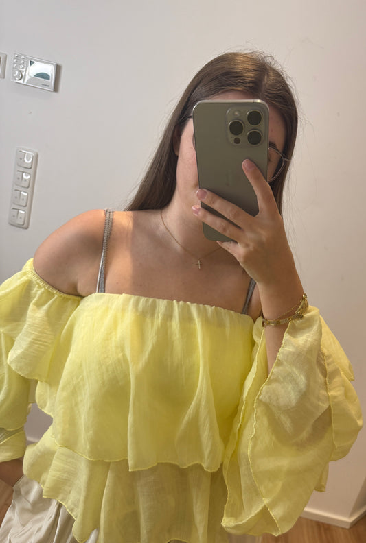 Vollant Bluse Mia