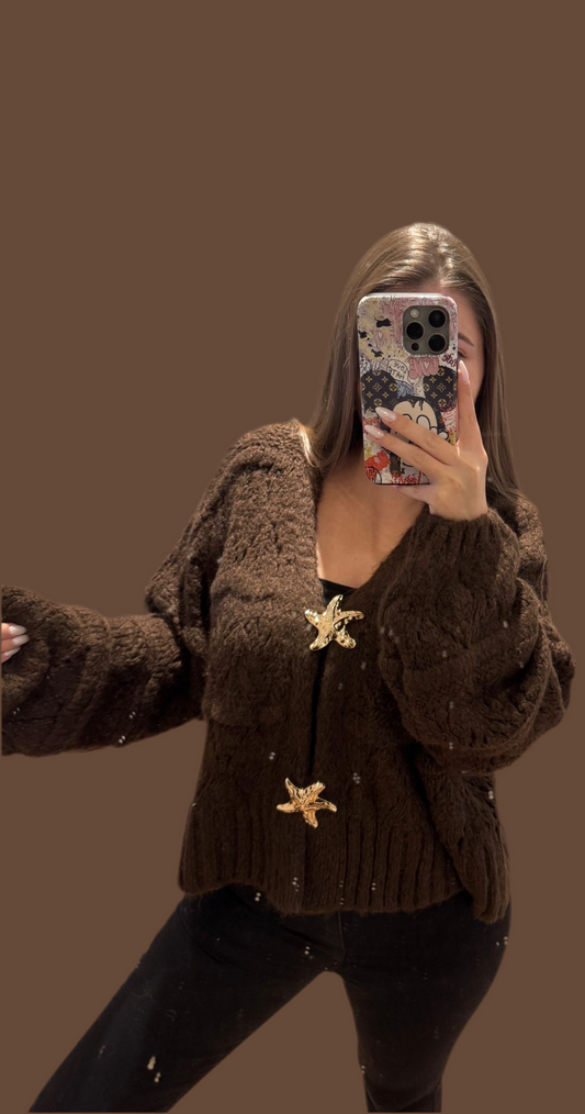 Crop Cardigan Seastar
