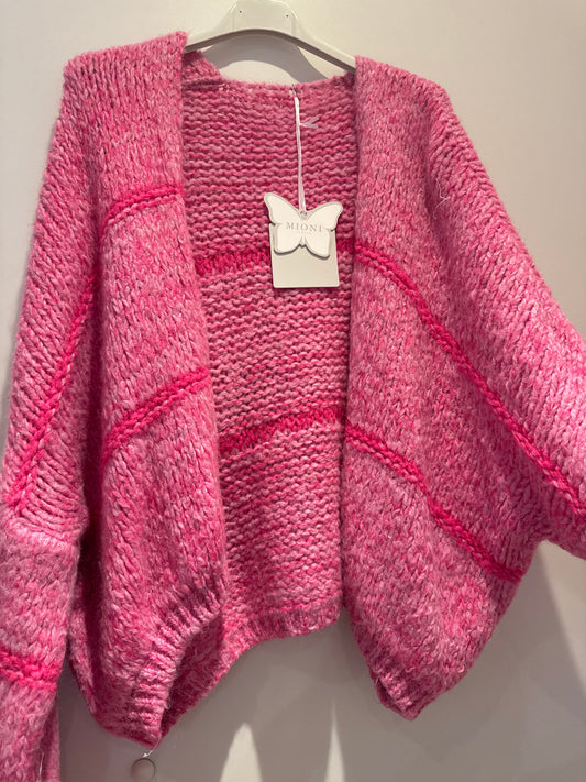 Cardigan offen Stripes
