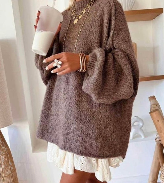 Ultra Oversize Kuschelpullover