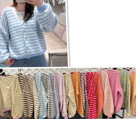 Cardigan Lena gestreift