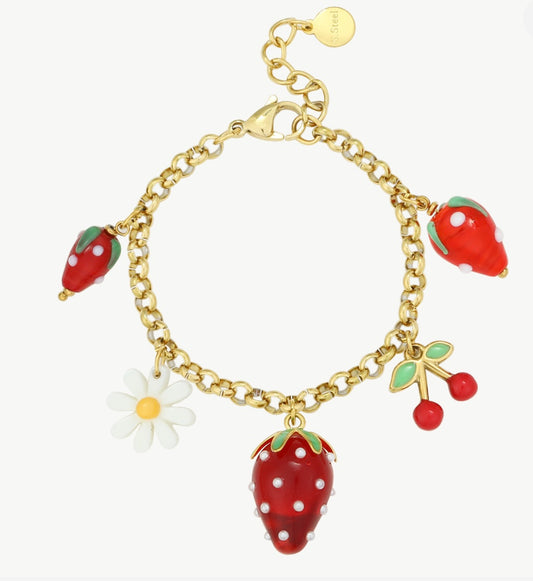 Emily Erdbeer Armband